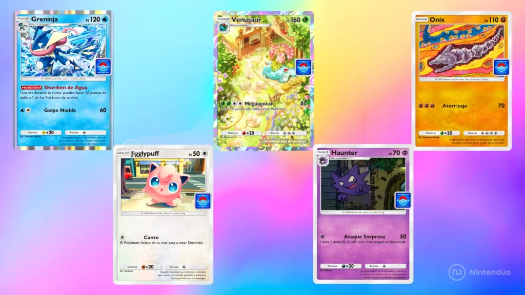 Cartas Evento Botín Venusaur