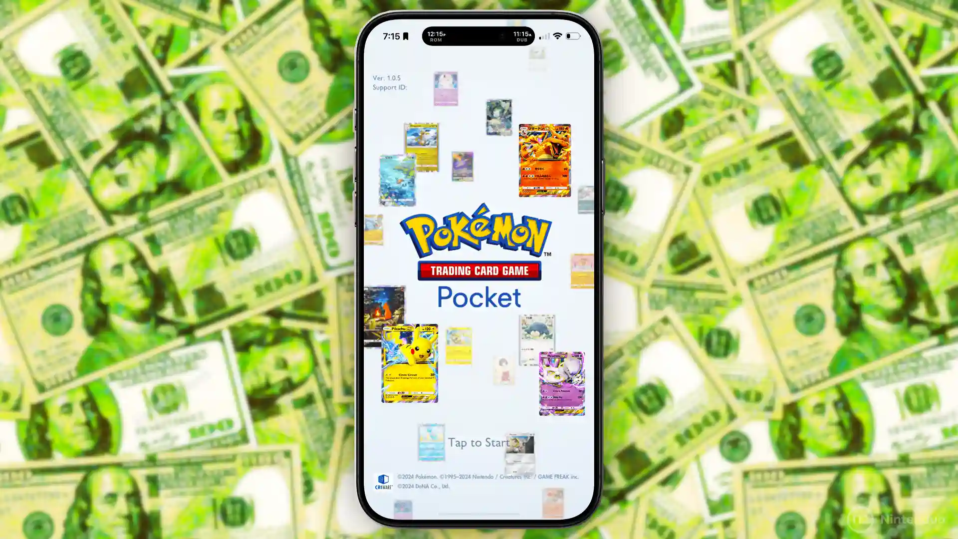 Dinero Pokemon TCG Pocket