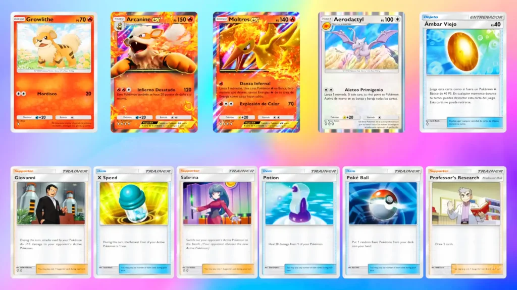 Mazo Fuego Pokemon TCG Pocket