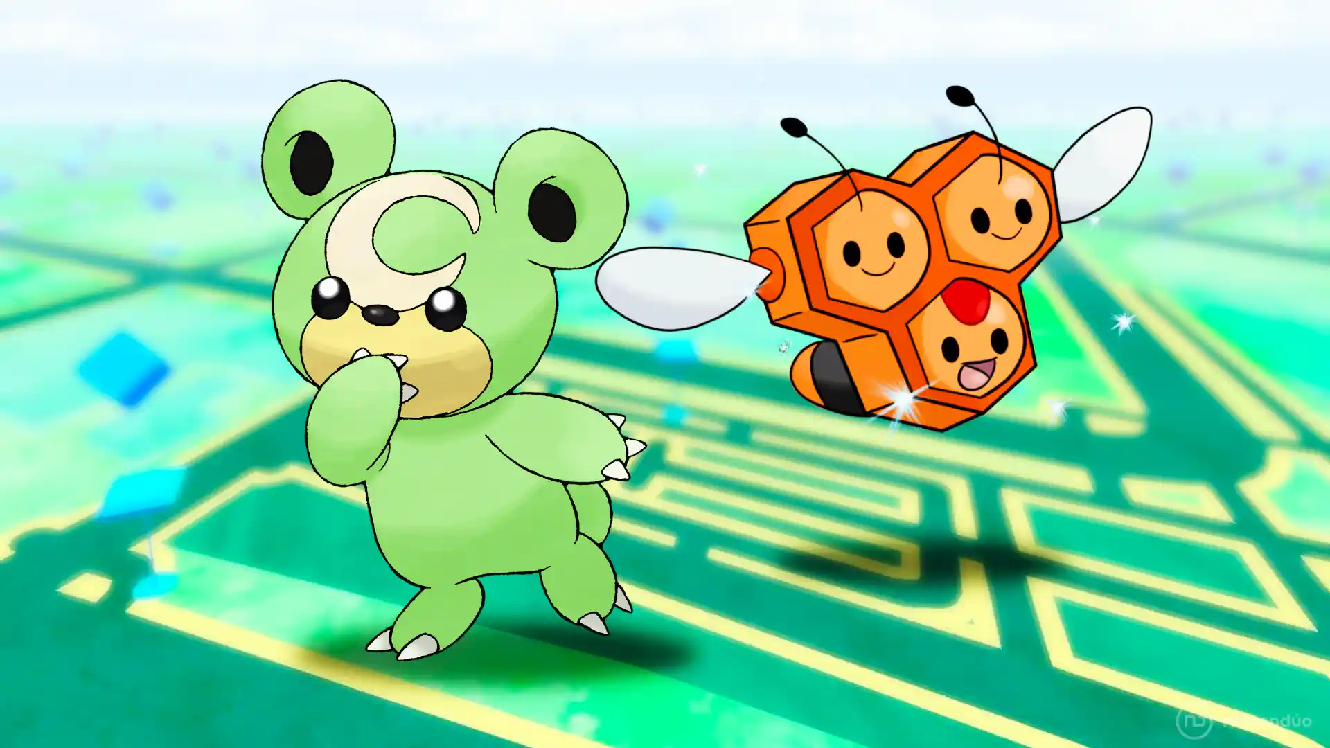 Pokemon GO Teddiursa Combee Shiny