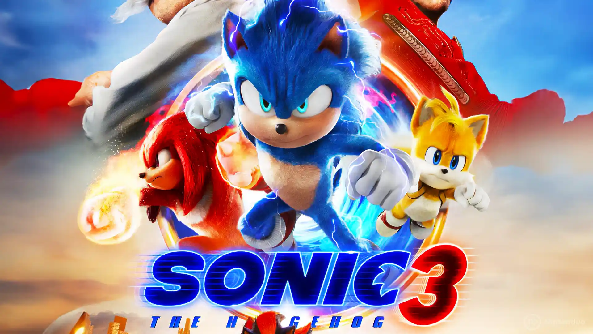 Poster Sonic 3 La Pelicula