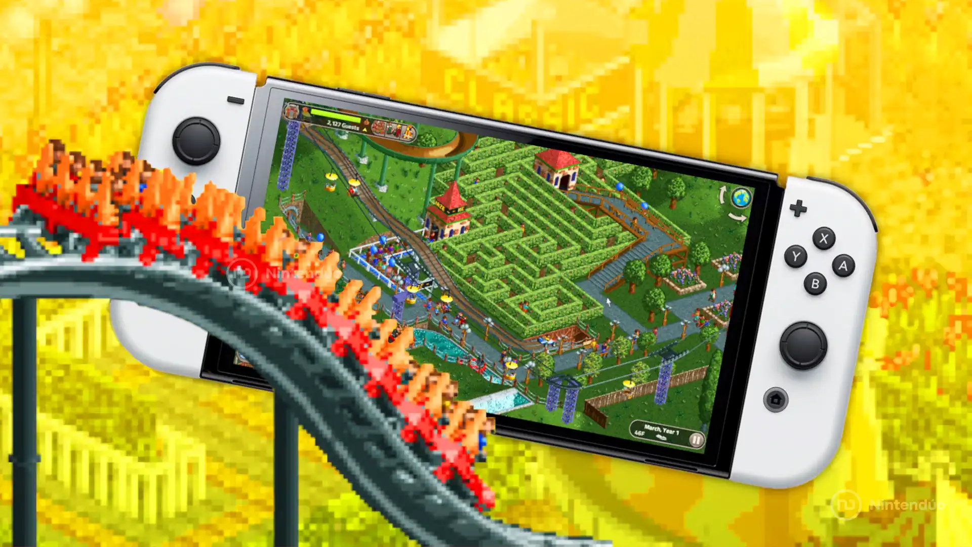 RollerCoaster Tycoon Switch