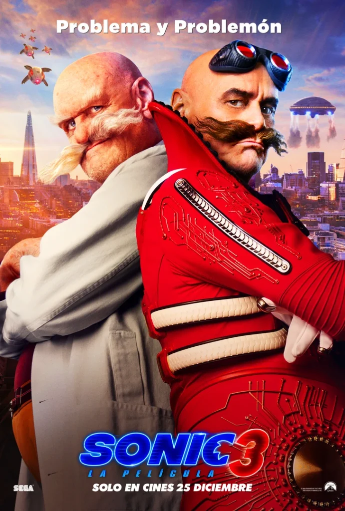 Póster de Robotnik Gerald - Sonic 3 La Película