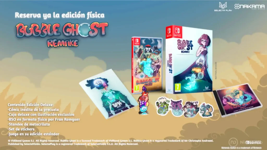 Edicion Coleccionista Bubble Ghost Remake