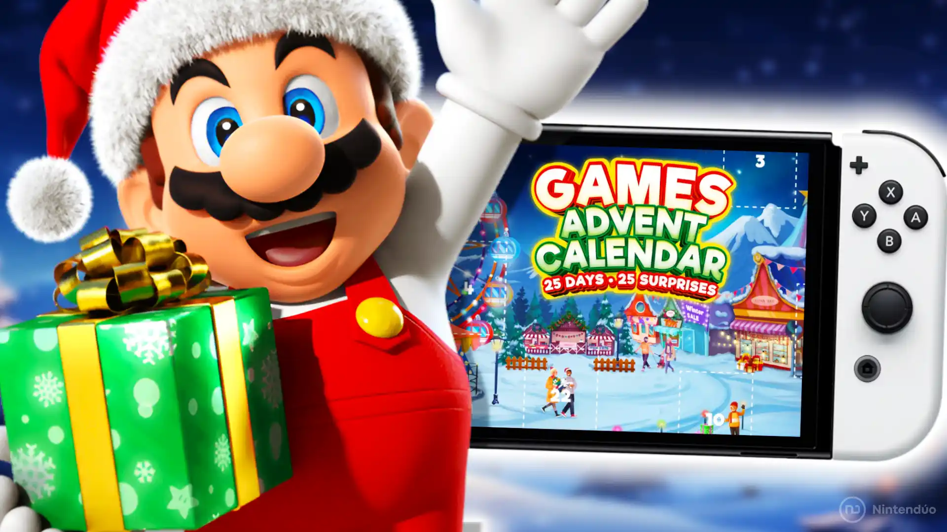 Calendario Adviento Juegos Nintendo Switch