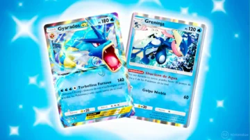 Este mazo de Gyarados ex y Greninja es uno de los mejores de Pokémon TCG Pocket: Tier S en el meta