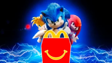 El menú de Sonic 3 La Película llega a McDonald’s en España, pero no lo pidas hasta que vayas al cine