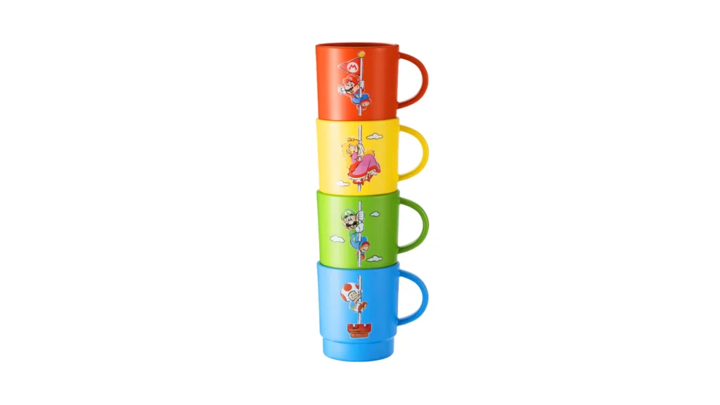 Set Tazas Apilables Super Mario