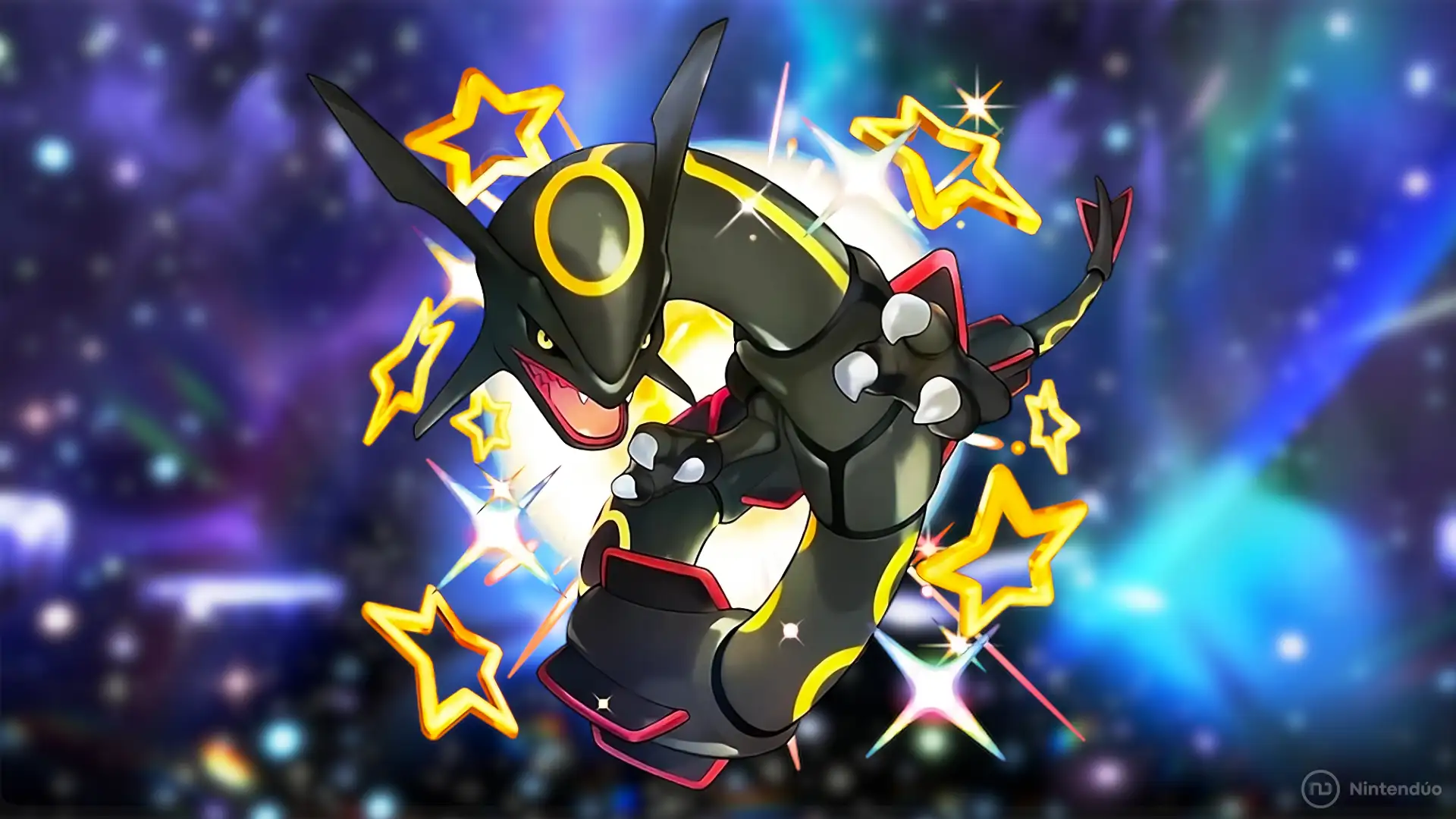 Tera Raid Rayquaza Shiny