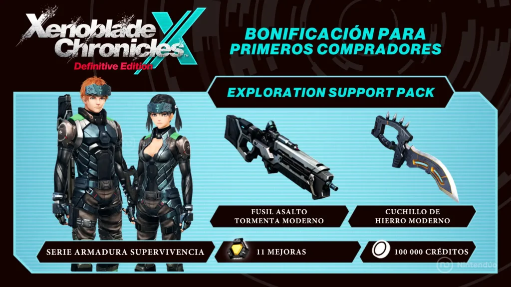 Bonus Reserva Xenoblade Chronicles X Switch