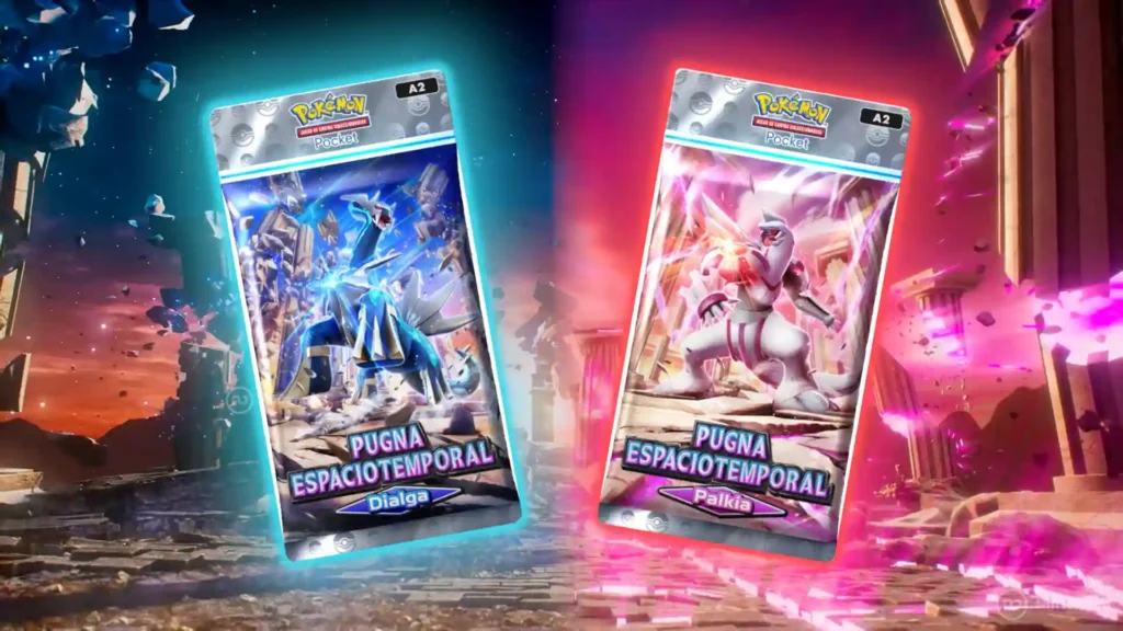 Todas las cartas de la expansión Pugna Espaciotemporal y en qué sobre salen: Pokémon TCG Pocket