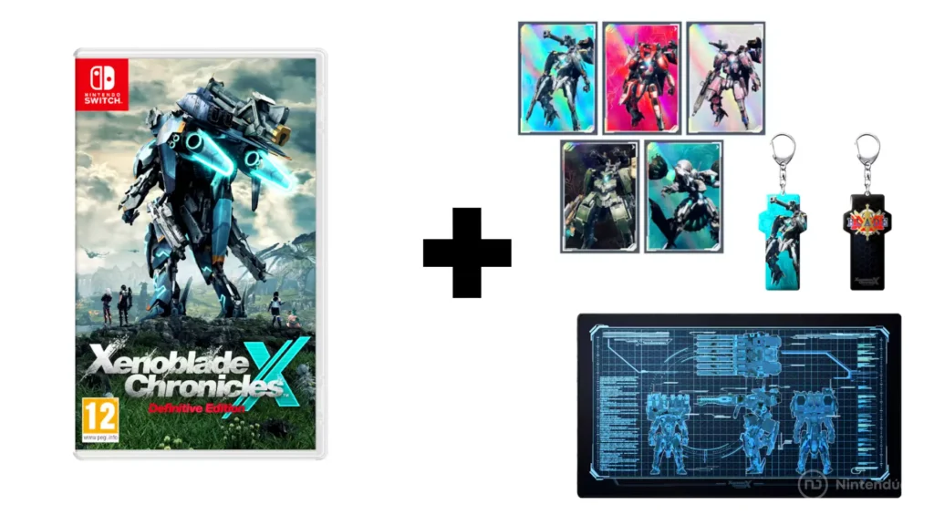 Lote Épico Xenoblade Chronicles X Definitive Edition