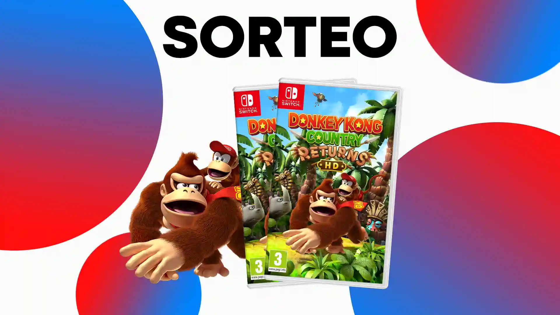 Sorteo Donkey Kong Returns HD