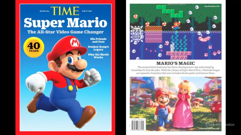 Revista TIME Super Mario