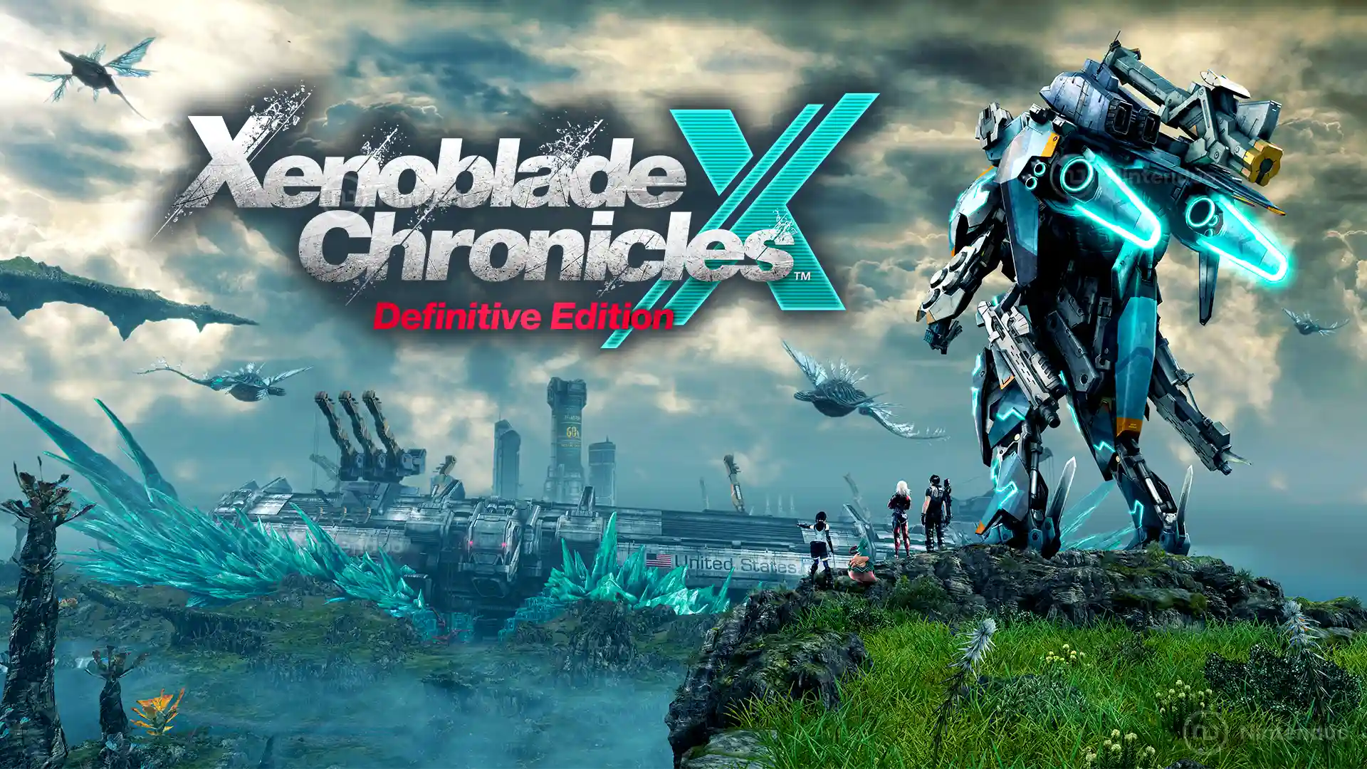 Arte principal de Xenoblade Chronicles X: Definitive Edition para Nintendo Switch.