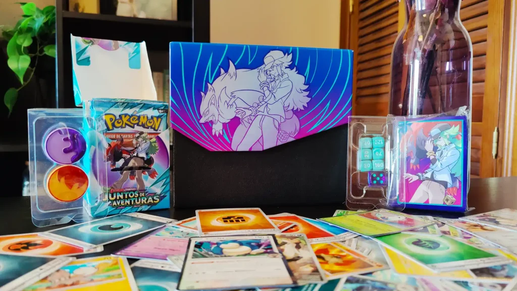 Contenido ETB Juntos de Aventuras Pokemon TCG