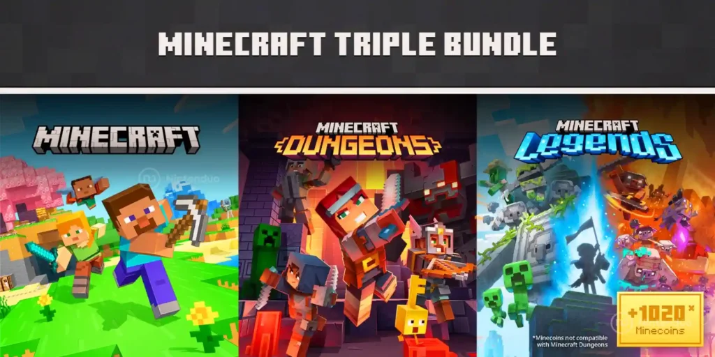 Lote Triple Minecraft