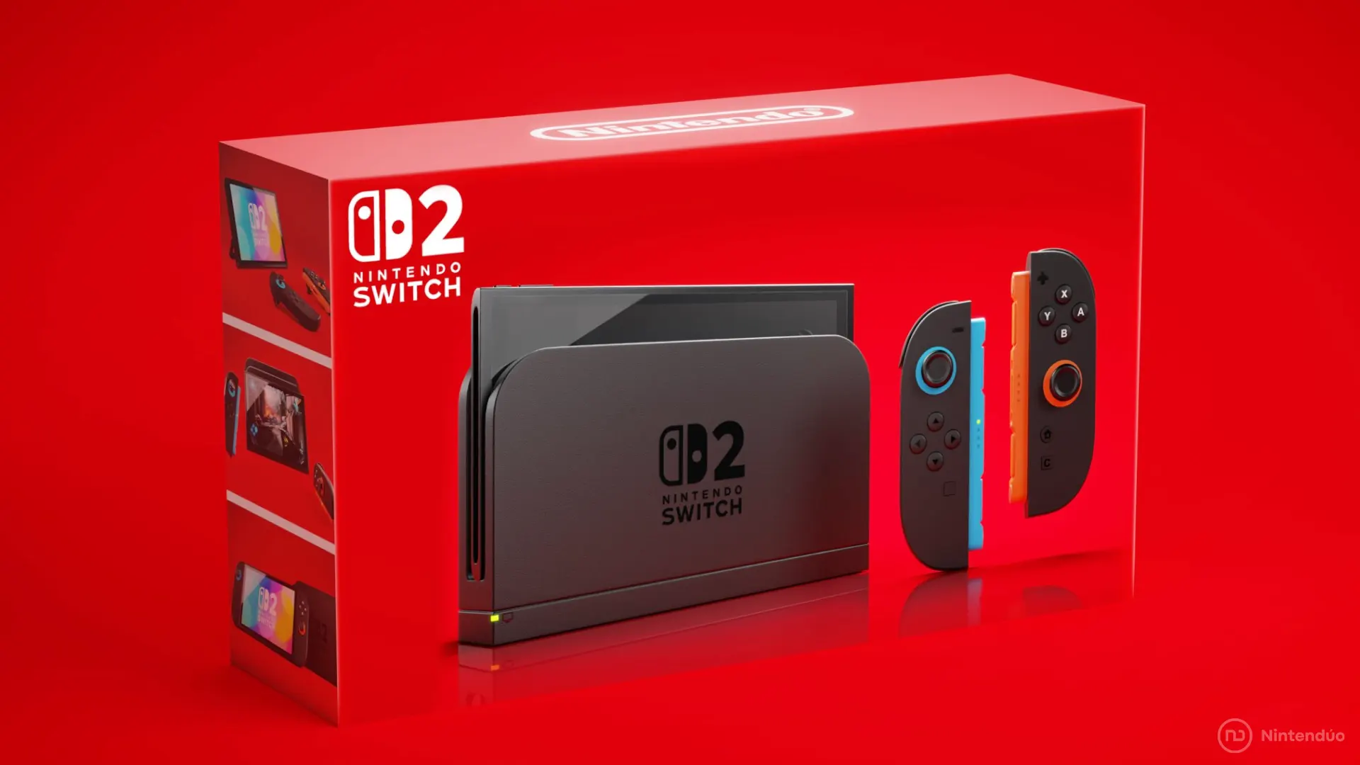 Packaging Nintendo Switch 2 Mockup