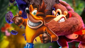 Crash Bandicoot Donkey Kong Country
