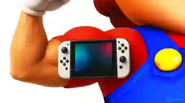 Medir el biceps con una Nintendo Switch: la nueva moda viral que sorprende en internet