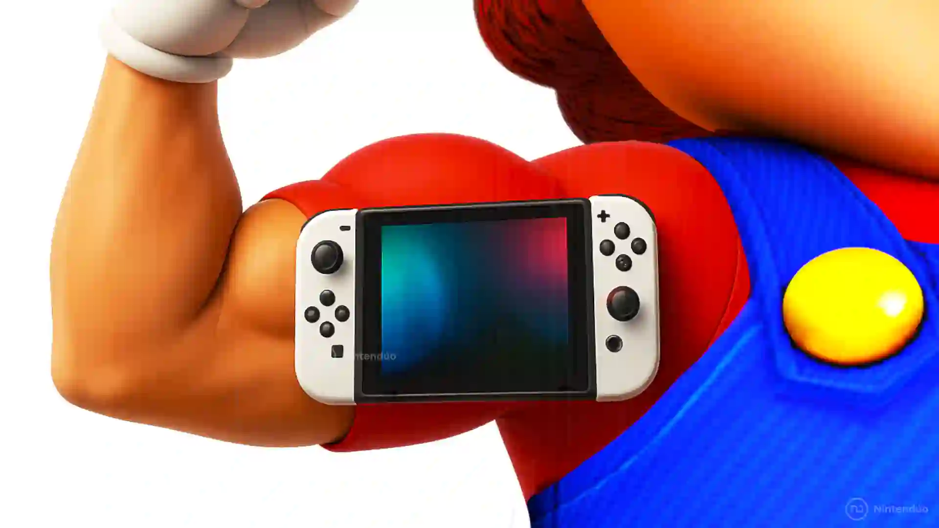 Medir el biceps con una Nintendo Switch: la nueva moda viral que sorprende en internet