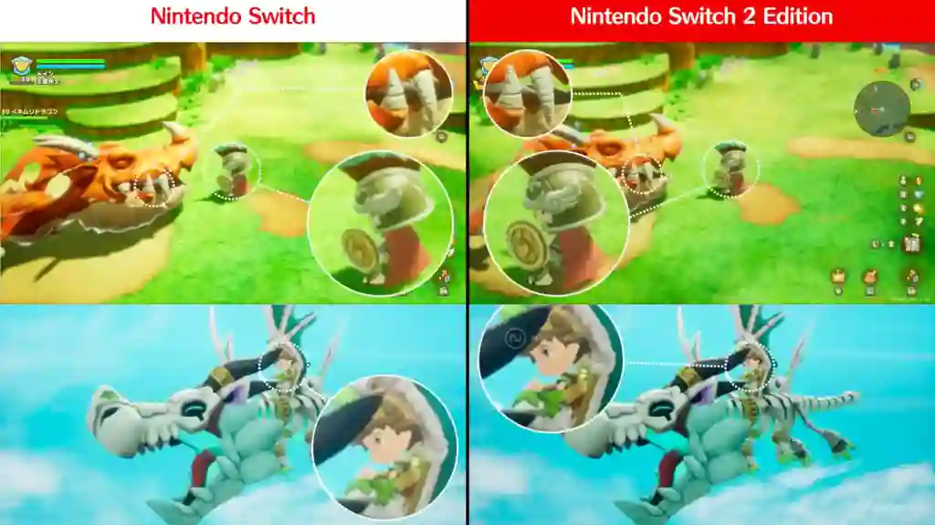 Comparativa Fantasy Life i: La Pequeña Ladrona del Tiempo Switch 2