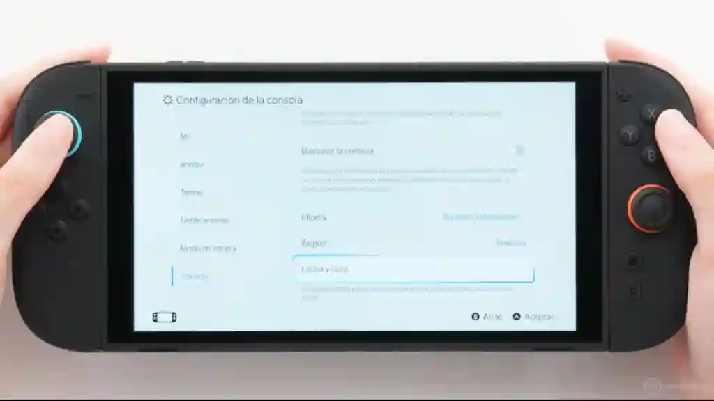 Funcion Bloqueo Nintendo Switch 2 clave