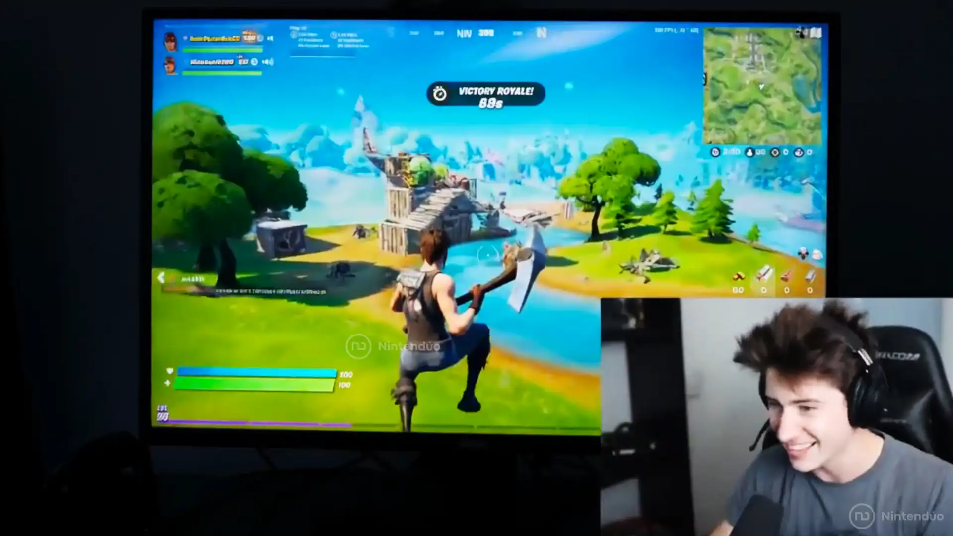 Gameplay Fortnite Google Veo 3