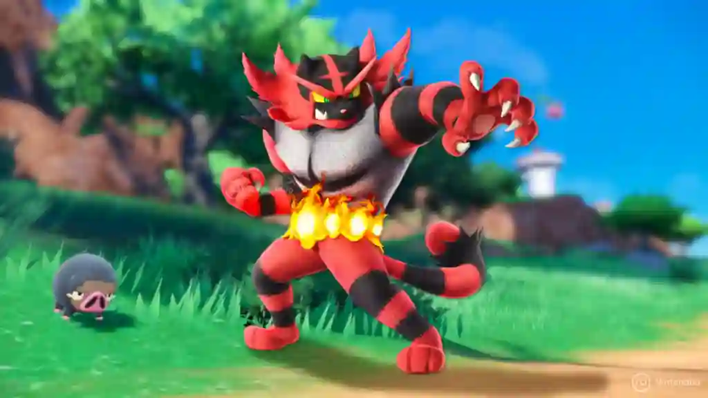 Incineroar en Pokémon Escarlata y Púrpura