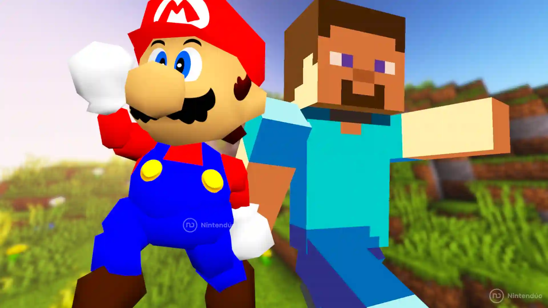 Convierten Super Mario 64 en Minecraft y vas a querer jugarlo