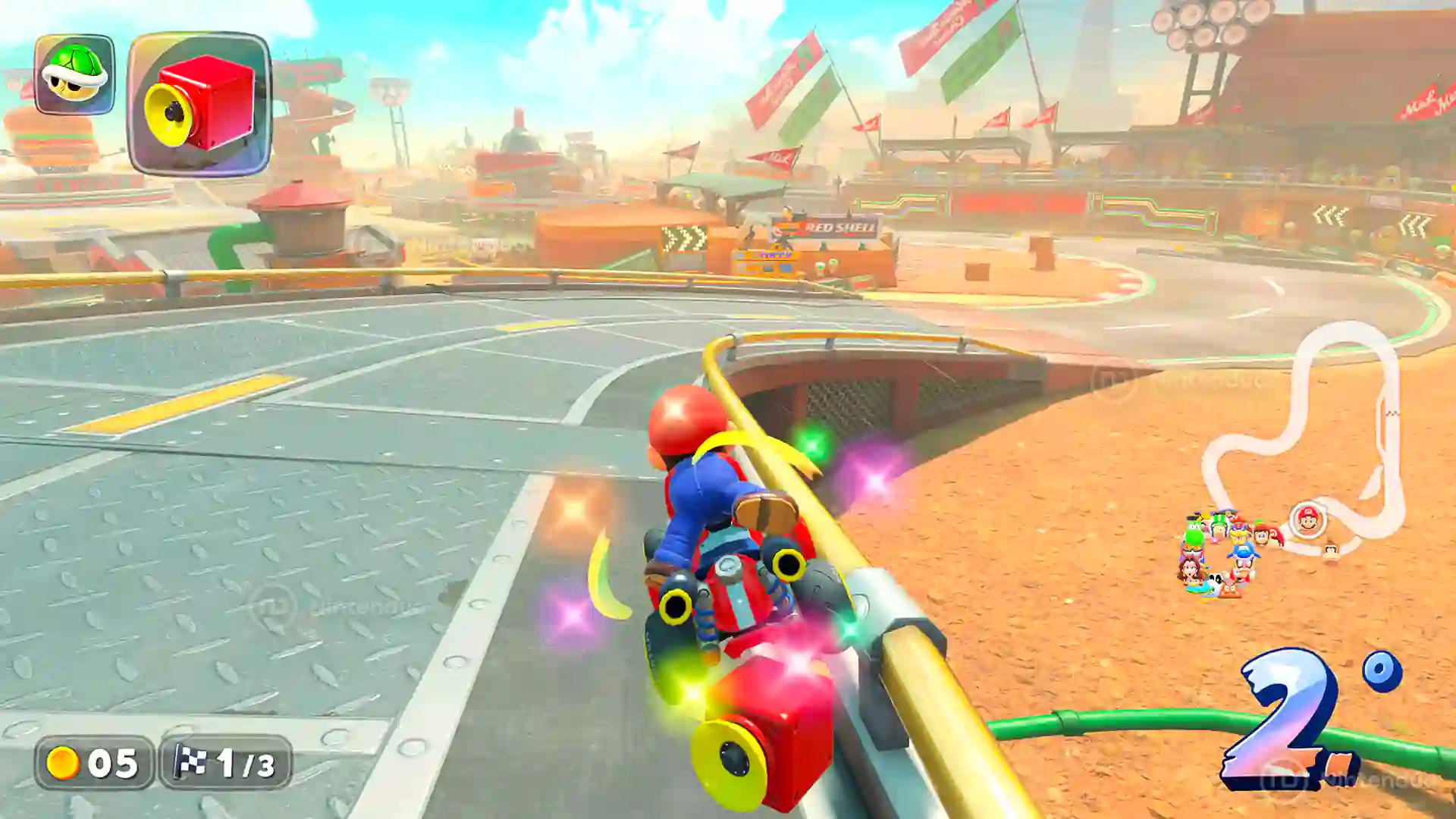 Grindeo en Mario Kart World