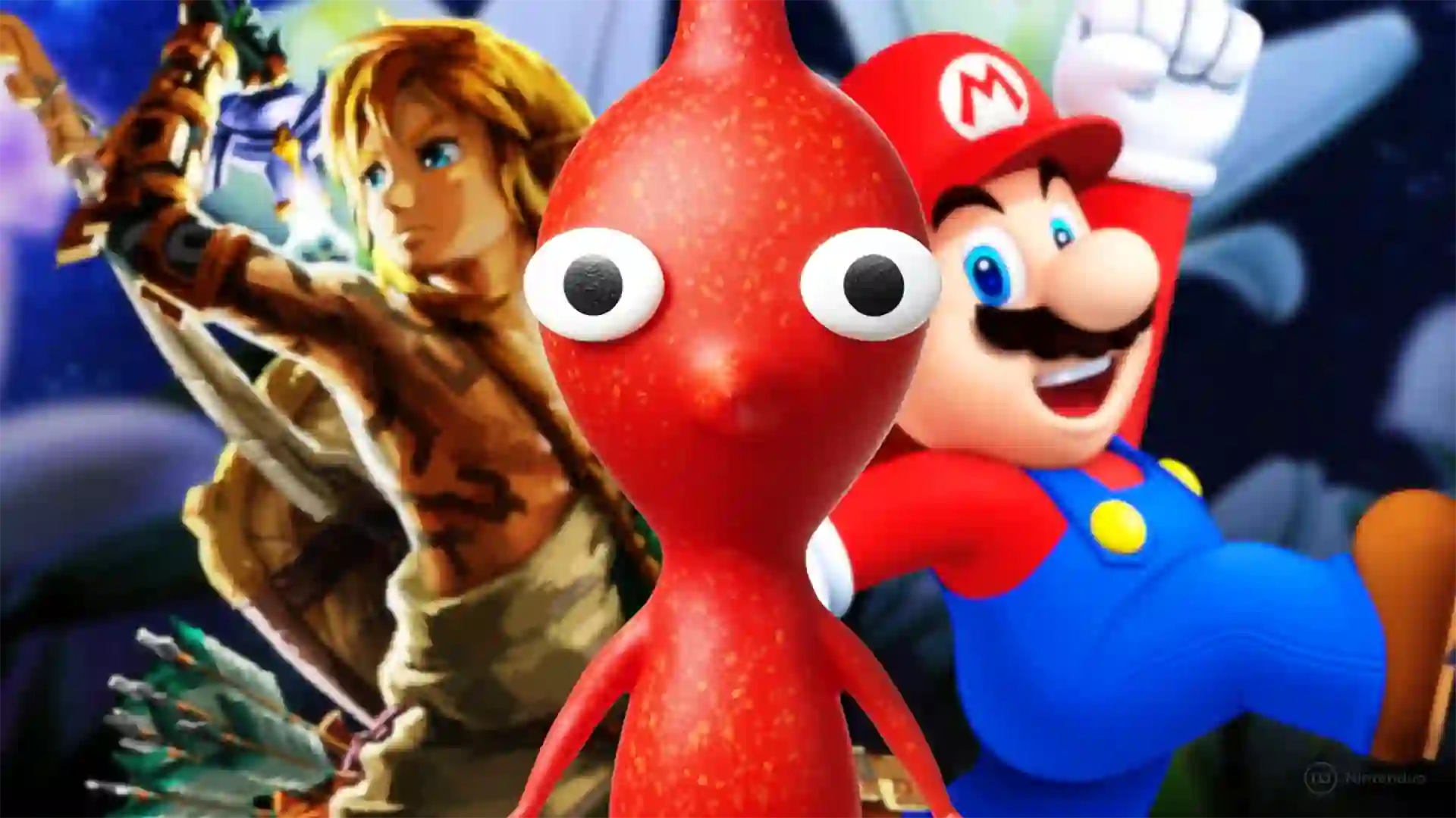 Pikmin Regla Oro Personajes Nintendo