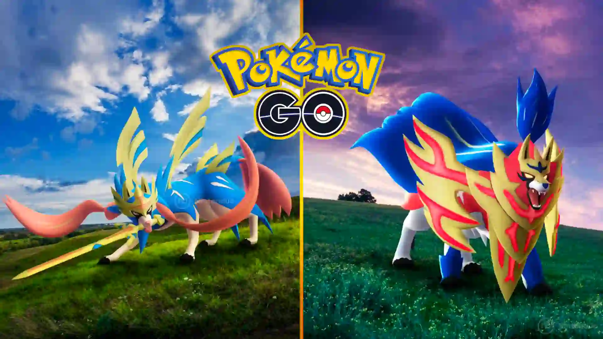 Formas SUpremas Zacian Zamazenta Pokémon GO