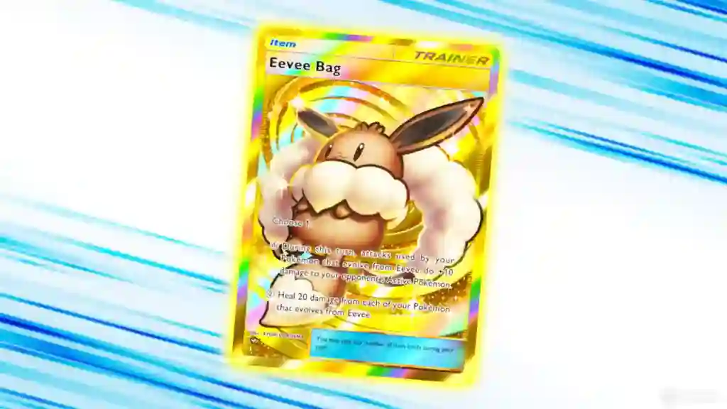 Carta Mochila Eevee JCC Pokémon Pocket