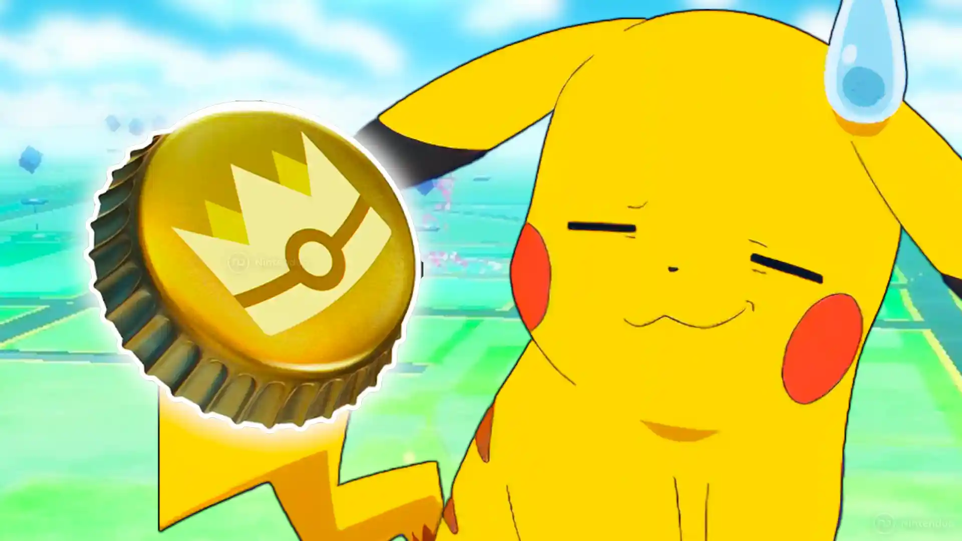 Chapas Doradas Pago Pokémon GO