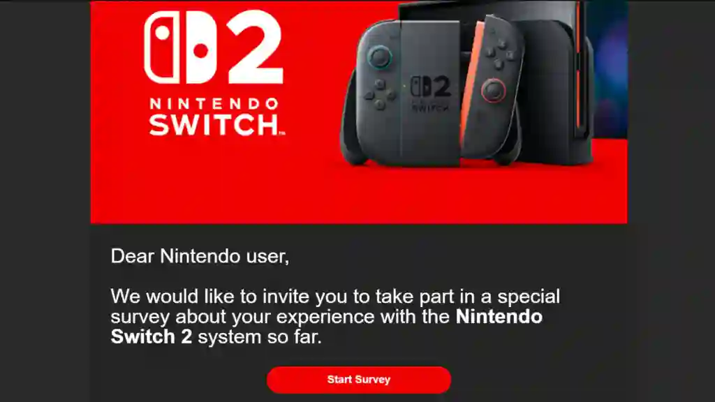 Encuesta Nintendo Switch 2