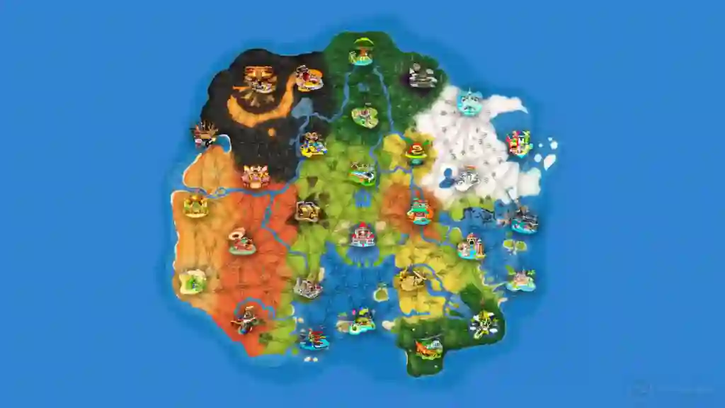 Mapa Mario Kart World