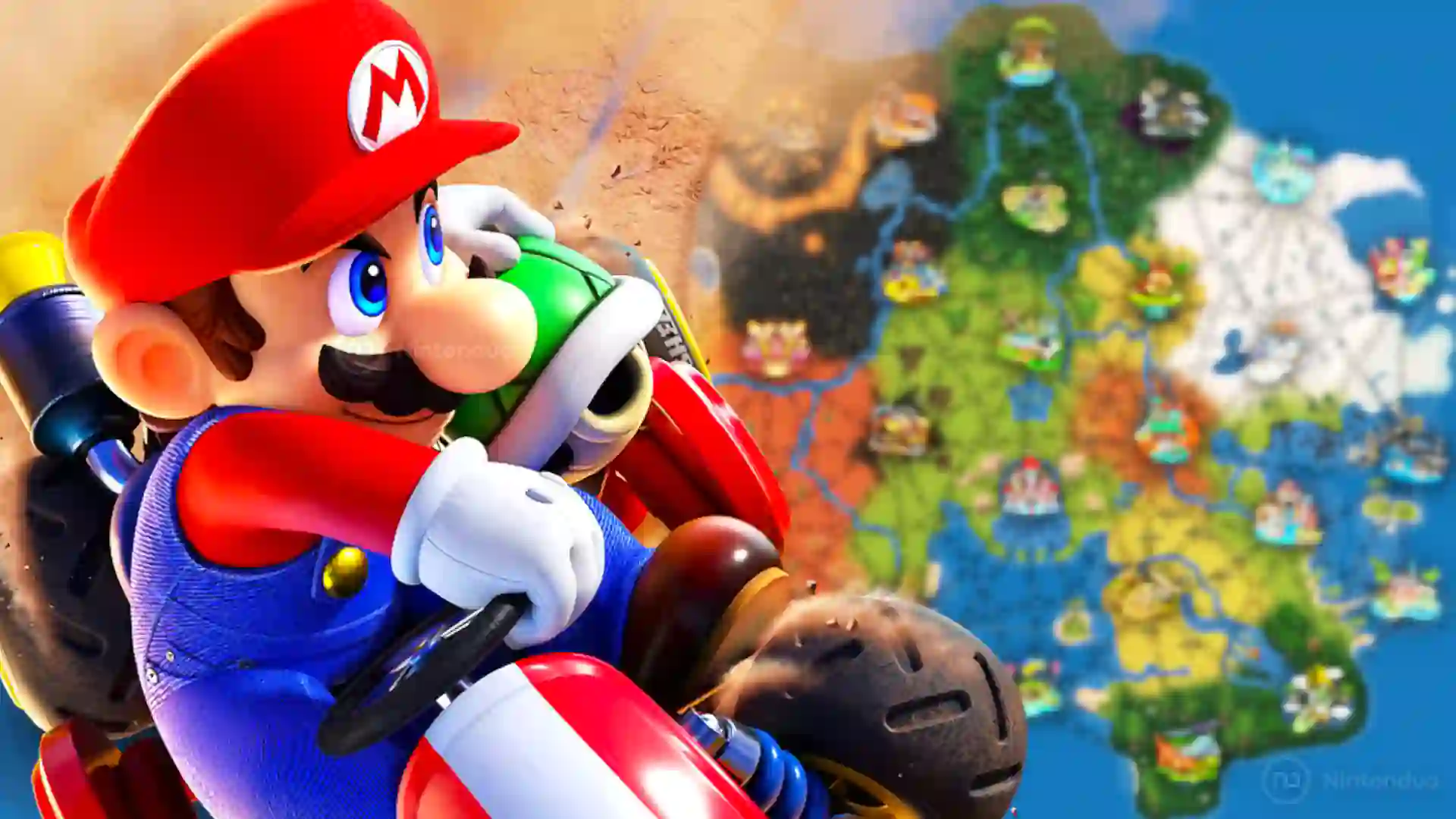 Mapa Mario Kart World Destacada