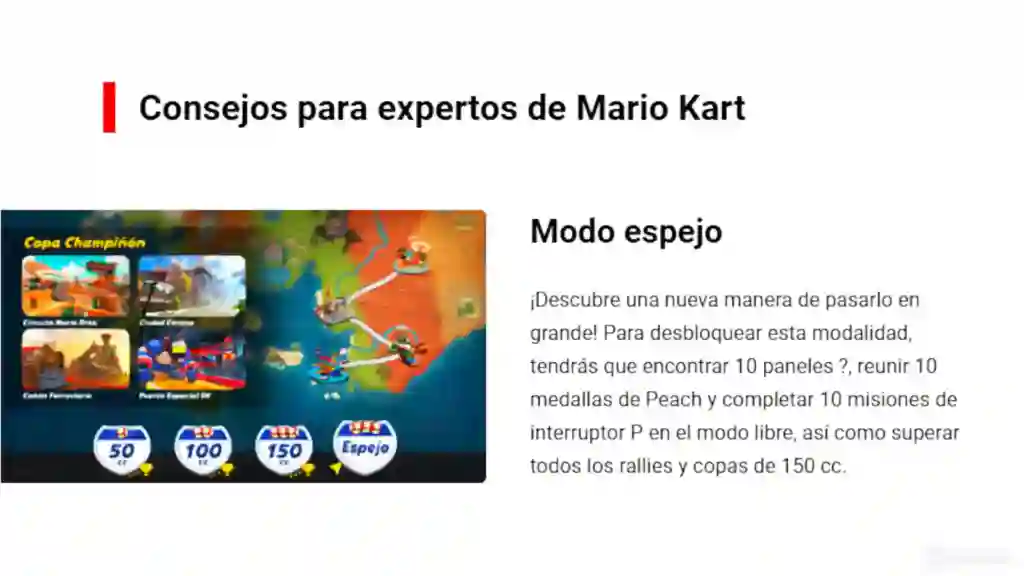 Requisitos Modo Espejo Mario Kart World
