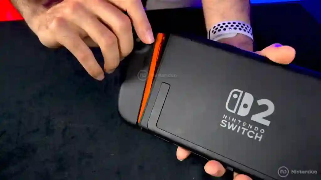 Nintendo Switch 2 Desacople de Joy-Con 2