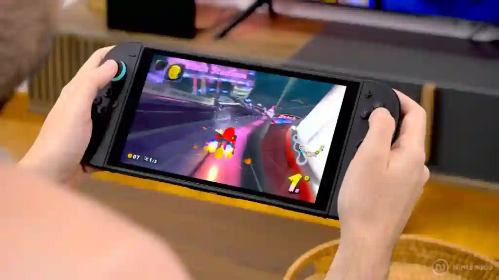 Nintendo Switch 2 modo portátil