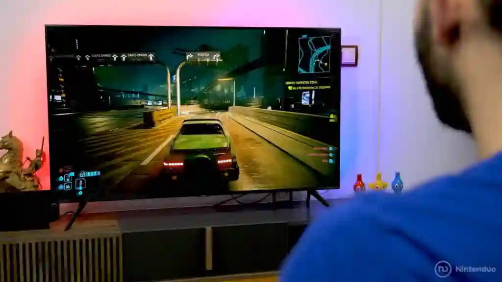 Nintendo Switch 2 Modo TV con Cyberpunk