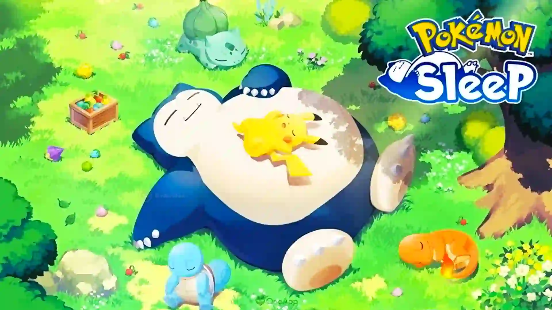 Pokémon Sleep Snorlax y Pikachu