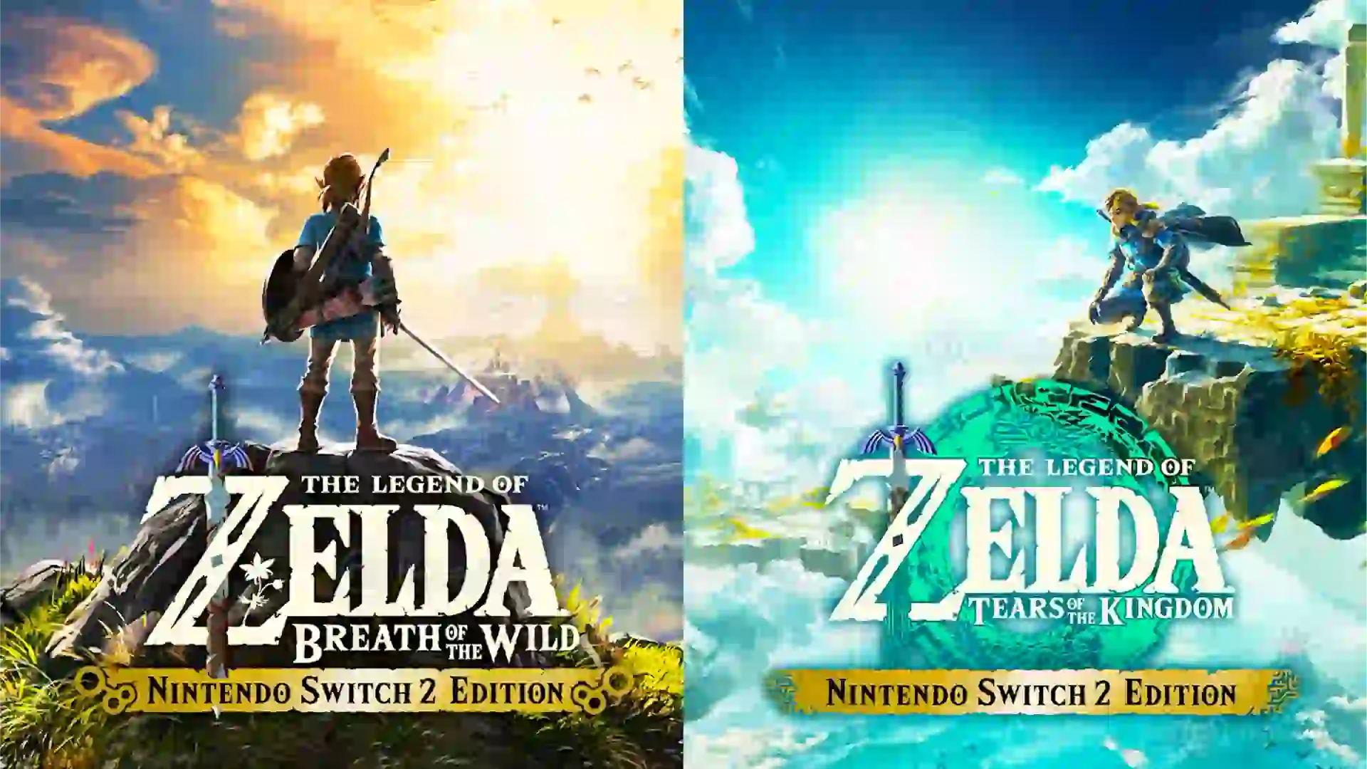 Zelda BOTW y TOTK Switch 2