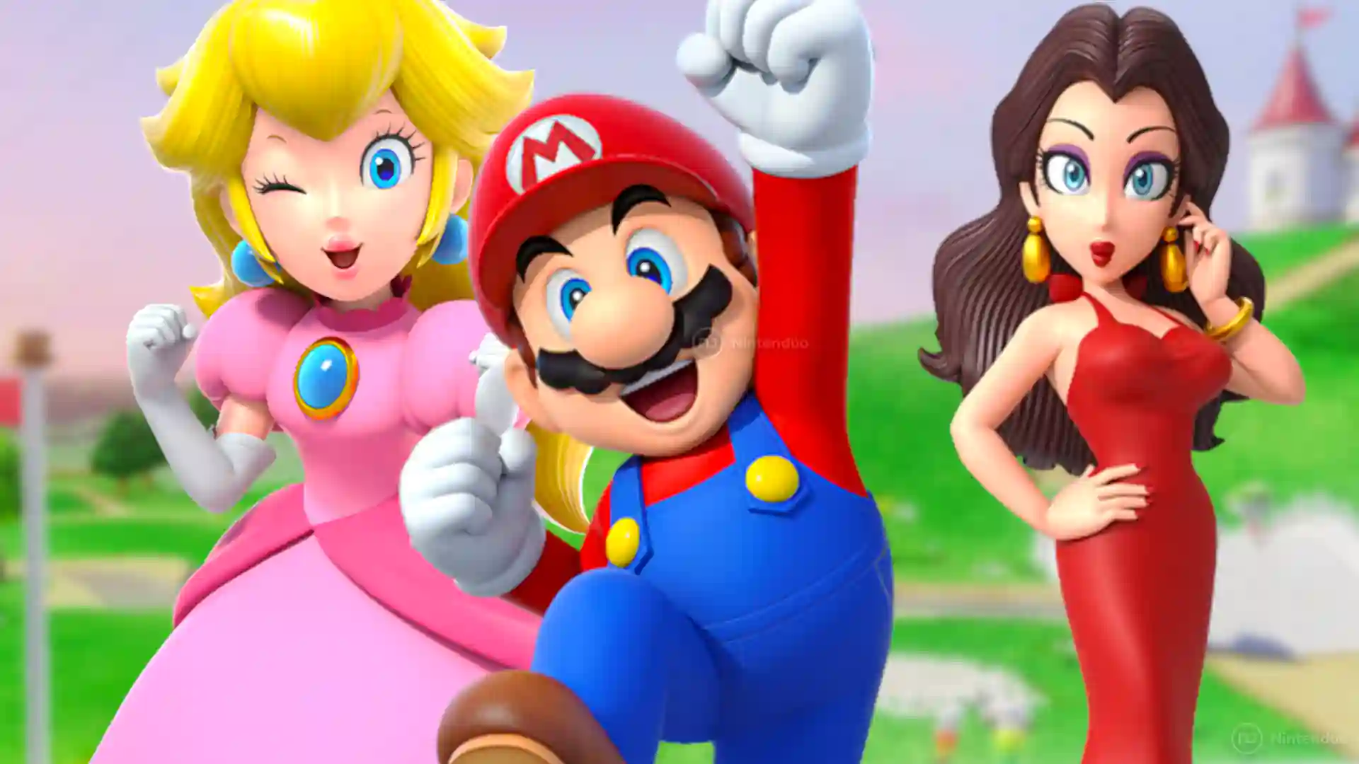 Mario Peach Pauline