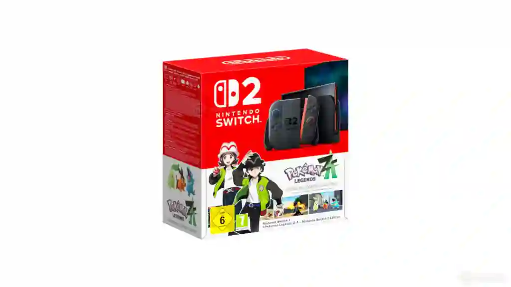 Caja de Nintendo Switch 2 + Leyendas Pokémon ZA