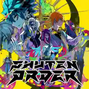 Shuten Order para Nintendo Switch: ilustración con numerosos personajes coloridos y el logo del juego