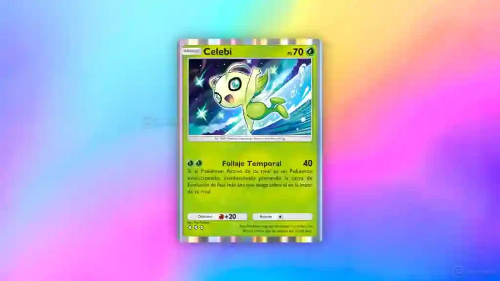 Carta Celebi Manantial Oculto Pokémon TCG Pocket