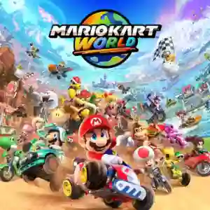 Mario Kart World Cover Art