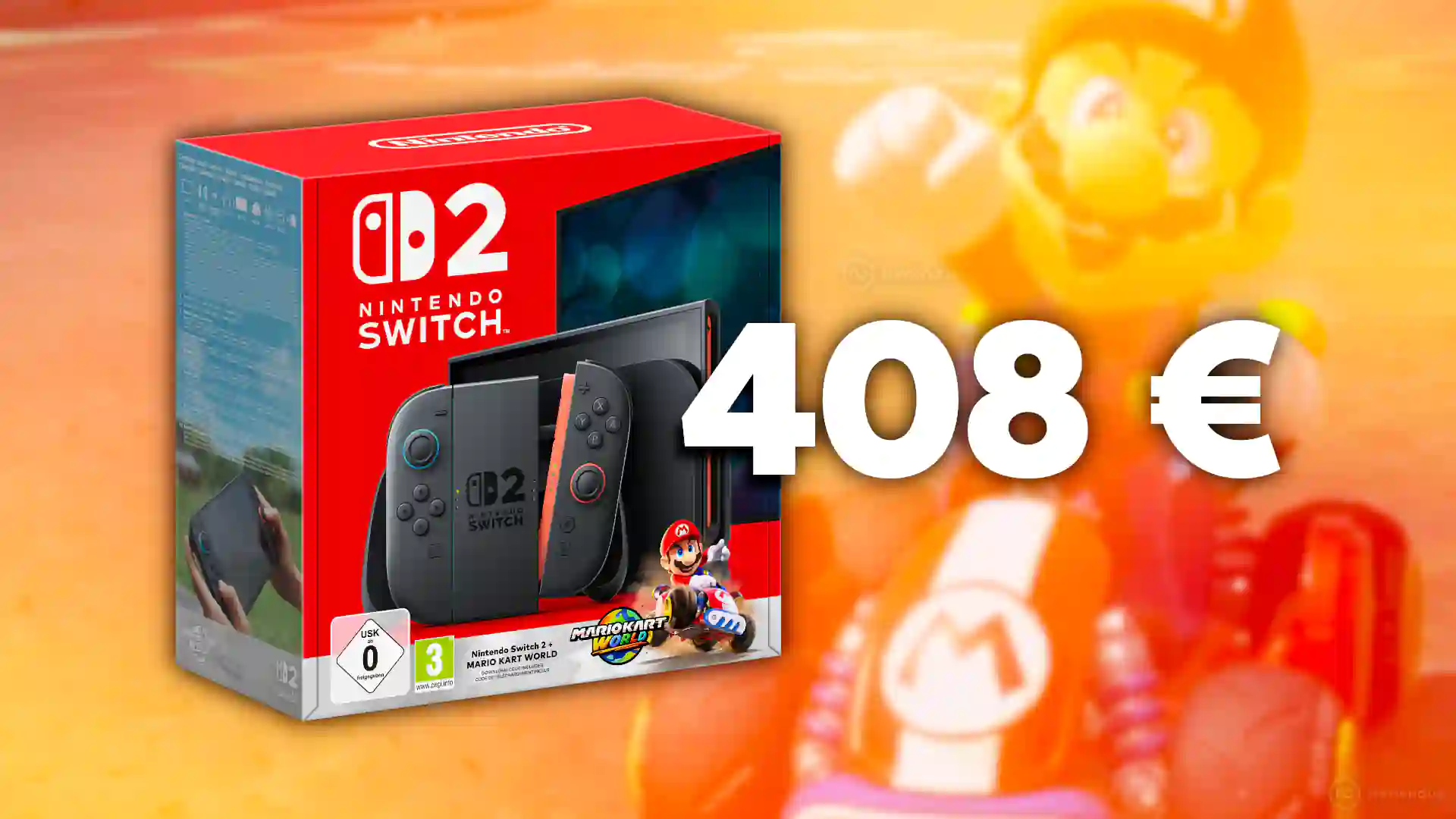 ¡Llévate el pack de Nintendo Switch 2 + Mario Kart World por 100 € menos con este ofertón!